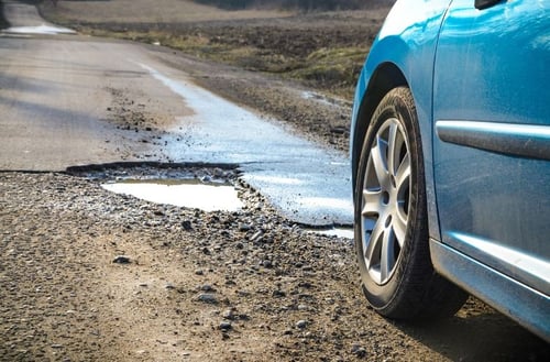 Drivers hit with £1.48 billion of pothole damage in 2023